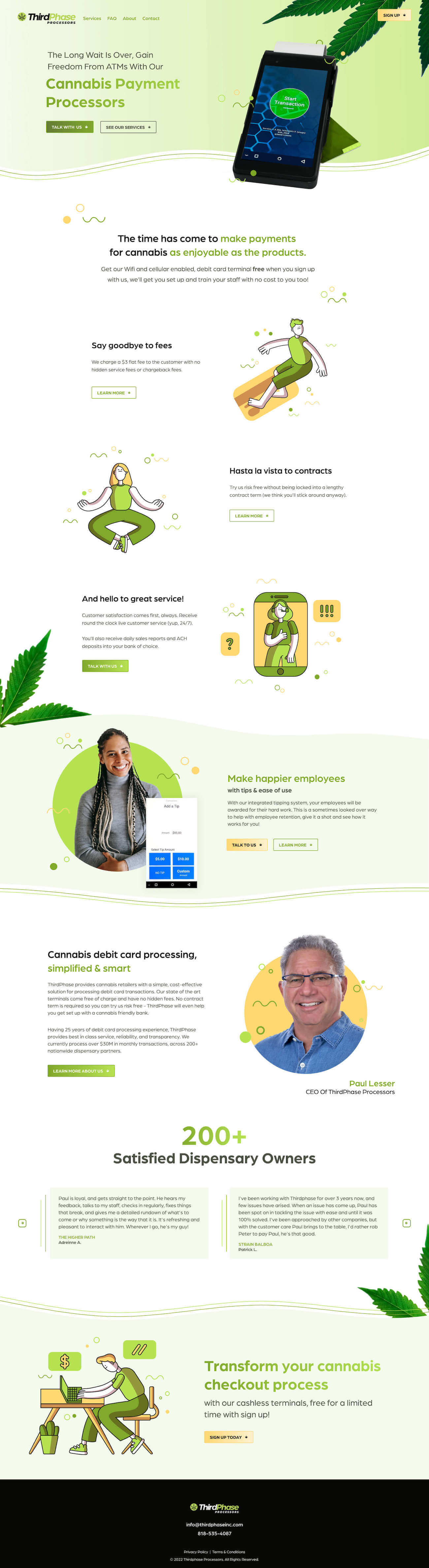 ThirdPhase Processors website comp