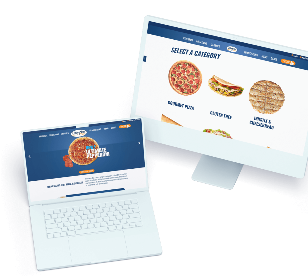 Cottage Inn Pizza Website Design