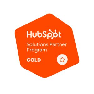 HubSpot Marketing Agency Detroit HubSpot Solutions Partner Gold Tier logo